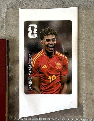 2026 Panini World Cup Stickers Lamine Yamal Panini WM World