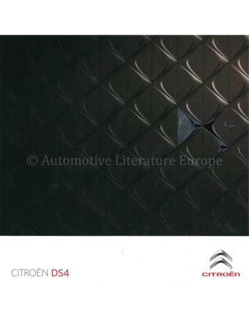 2011 CITROEN DS4 BROCHURE DUITS, Boeken, Nieuw
