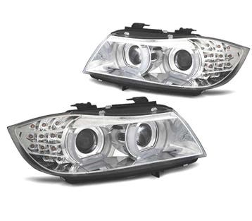 PHARES XÉNON AFS ANGEL EYES U 3D LED POUR BMW E90 E91 08-12, Autos : Pièces & Accessoires, Verzenden