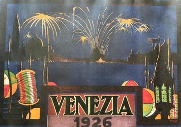 Tanozzi - Venezia – Festa Notturna in Laguna – Poster -