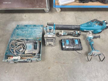 (5x) Elektrisch en accu gereedschap Makita..., Nieuw