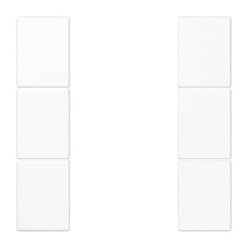 Jung Knx 3-Button Drukpaneel Ls Serie Alpine Wit -, Verzenden, Nieuw