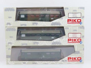 Piko H0 - 53021/53022/53024 - Wagon de marchandises pour, Nieuw