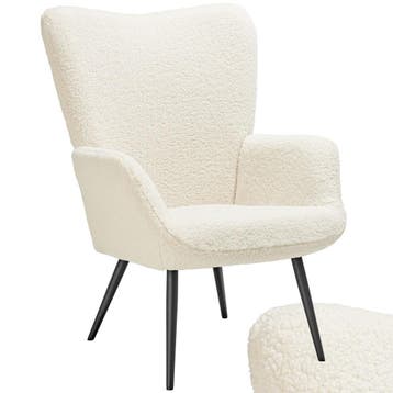 Fauteuil Hygge gestoffeerd, ergonomisch, draagkracht 150 kg, Verzenden