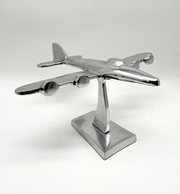 Beeldje - Plane - Aluminium