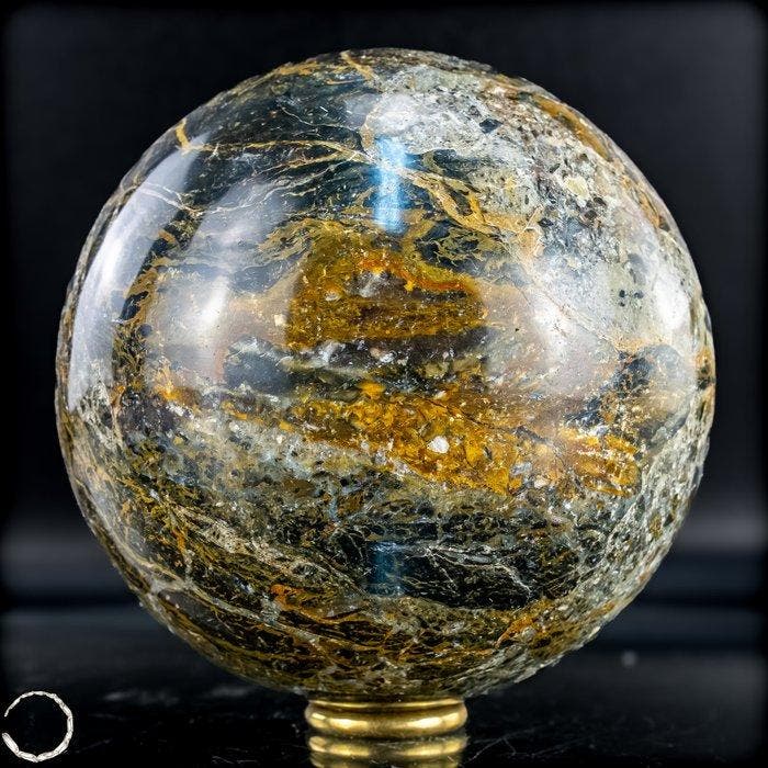 Zeer zeldzame natuurlijke fantastische opaal Sphere,, Verzamelen, Mineralen en Fossielen