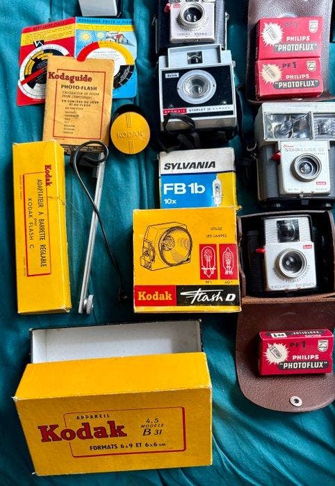 Kodak, Philips, Sylvania Collection de appareils photo (17, TV, Hi-fi & Vidéo, Appareils photo analogiques