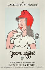 Jean Effel - Affiche d’exposition — Musée de La Poste, Paris
