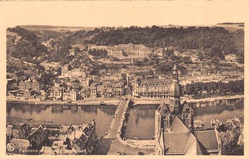 Belgique - Dinant - beau lot de 120 cpa dim. 9 x 14 - TTB -, Gelopen