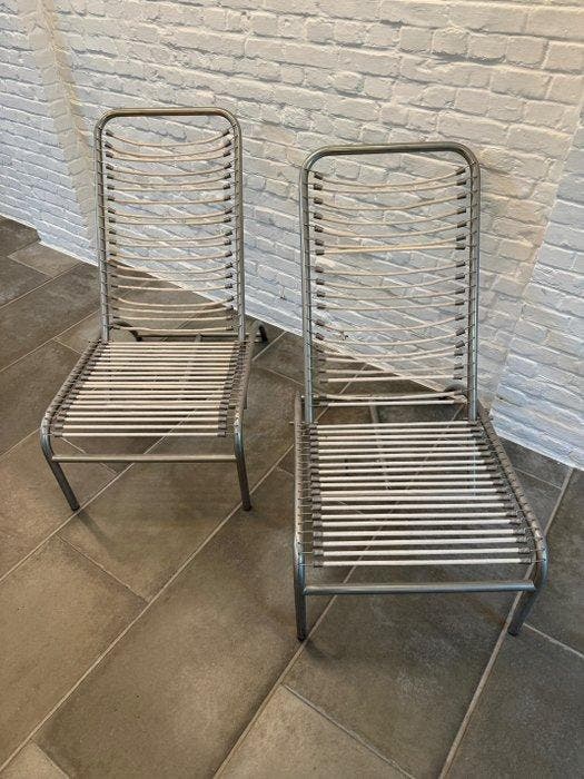 Tecta - rené herbst - Lounge stoel (2) - Sandow loungestoel, Antiek en Kunst, Antiek | Meubels | Stoelen en Sofa's