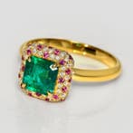 Sans prix de réserve - Bague - 18 carats Or jaune, IGI 0,96