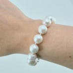 Zilver - Armband - Aziatische gecultiveerde parels