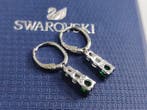 Swarovski - Figurine - Swarovski green crystal drop earrings
