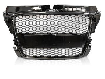 Grill | geschikt voor Audi | A3 2008-2012 3d hat. / A3 Cabri, Verzenden
