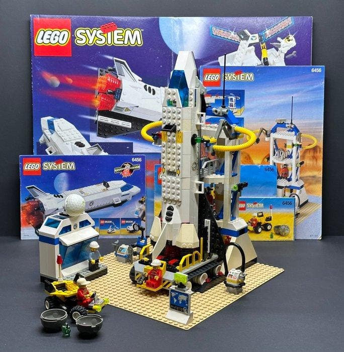Lego - System City - 6456 - Space Port Shuttle Launch (1999), Kinderen en Baby's, Speelgoed | Duplo en Lego