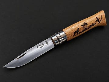 Opinel Opinel N°08 Cane - Nuovo – Coltello pieghevole inciso