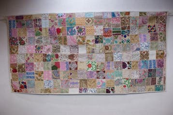 patchwork - Wandtapijt - 100 cm - 150 cm - wandkleed
