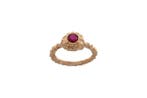 Bague - 9 carats Or rose - 0.45ct. tw. Rubis, Bijoux, Sacs & Beauté, Bagues