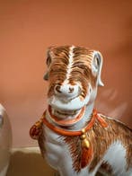 Mottahedeh - Beeld, China greyhound - 26 cm - Porselein -