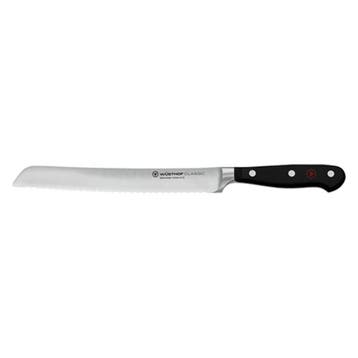 Broodgolfmes | CLASSIC | RVS | Zwart | Lengte 320mm Wüsthof, Verzenden, Nieuw in verpakking