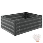 tectake Verhoogde plantenbak Salvia verzinkt, verschillende, Jardin & Terrasse, Verzenden