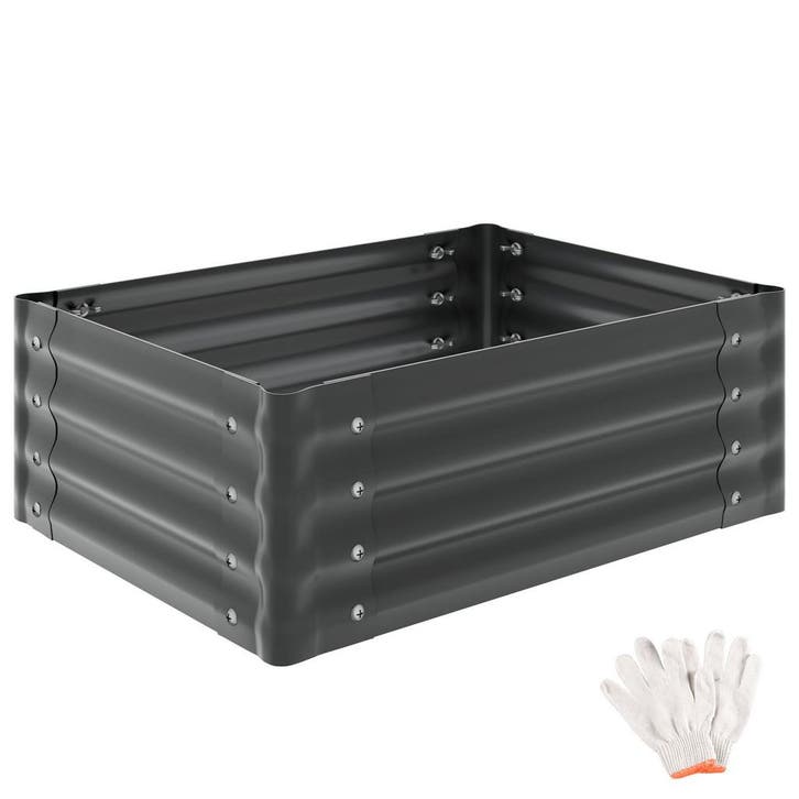 tectake Verhoogde plantenbak Salvia verzinkt, verschillende, Tuin en Terras, Bloembakken en Plantenbakken, Verzenden