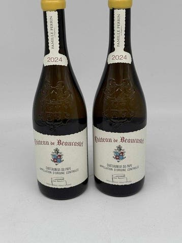 2024 Chateau de Beaucastel Blanc - Châteauneuf-du-Pape - 2, Verzamelen, Nieuw