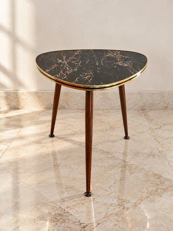 Table basse - Bois, Stratifié, Métal