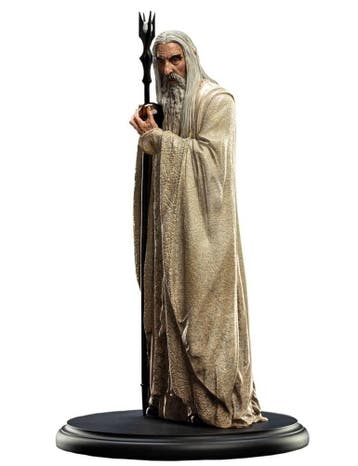 Lord of the Rings Statue Saruman The White 19 cm, Ophalen of Verzenden
