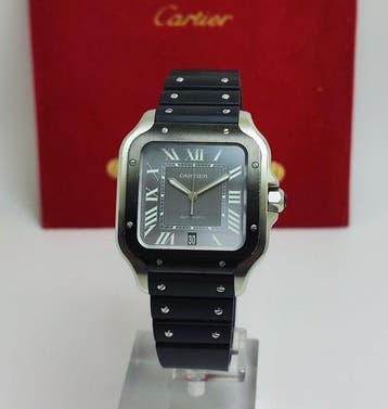 Cartier - Santos de Cartier Large - WSSA0037 - Heren - 2020+, Nieuw