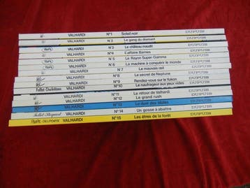 Valhardi T1 à T15 - Série complète - 15x C - 15 Album -
