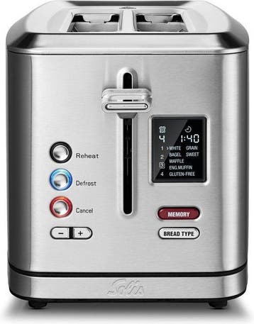 2dekans | Solis Flex Toaster 8004 - Toaster Broodrooster -, Ophalen of Verzenden, Nieuw