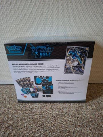 Pokémon - 1 Elite trainer box - Scarlet & Violet Black Bolt, Nieuw