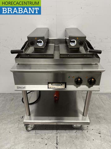 Lincat Acier inoxydable Clam Grill Hamburger Plaque grill 80, Verzenden