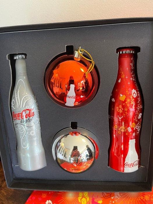 Coca Cola - Bouteille (4) - Edition spéciale Coca-Cola Noël, Antiquités & Art, Antiquités | Jouets