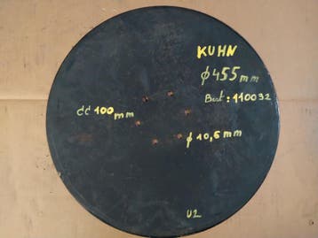 Kouterschijf Ø455mm Kuhn 110032, Verzenden