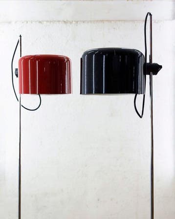 Oluce - Joe Colombo - Staande lamp - Coupévloer - Metaal,