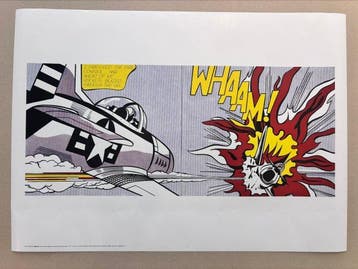 Roy Lichtenstein - Whaam! 1963 / licensed print -