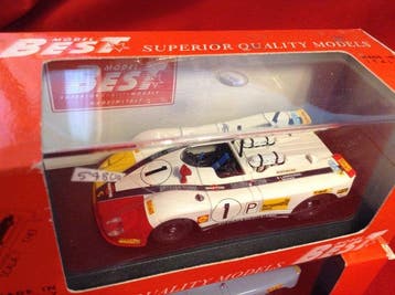 Best Box 1:43 - Model raceauto (2) - ref. #9128 Porsche, Nieuw