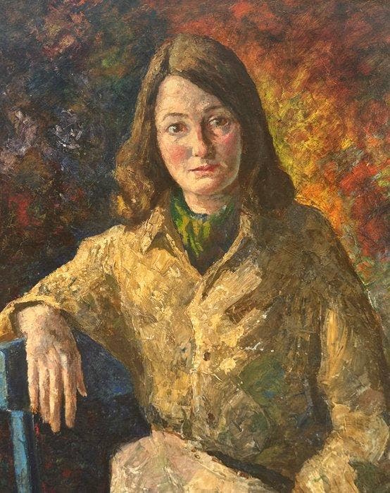 Willy Bleys (1909-1978) - Portret van Marleen, Antiek en Kunst, Kunst | Schilderijen | Klassiek