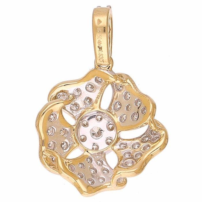 Pendentif - 18 carats Or jaune - 0.82ct. tw. Diamant, Bijoux, Sacs & Beauté, Bijoux anciens