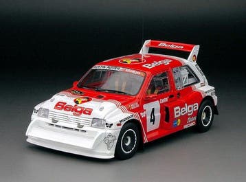 Sunstar 1:18 - Voiture de sport miniature - MG Metro 6R4-#4