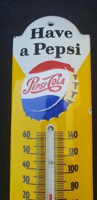 Have a Pepsi - Cola - Thermometer - Metaal, Glas, Emaille, Antiek en Kunst