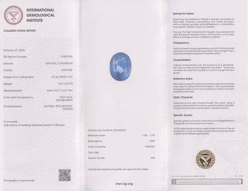 Sans prix de réserve - 1 pcs Bleu Saphir - 1.02 ct -, Handtassen en Accessoires, Edelstenen, Nieuw
