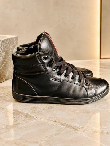 Prada - Hoher Sneaker - High-top sneakers - Maat: EU 42.5
