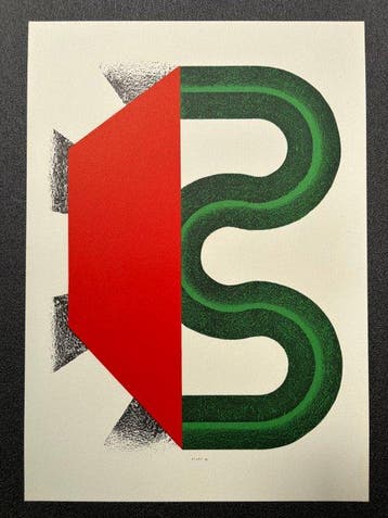 Kumi Sugai (1919-1996) - Route pour la Lune (Road to the