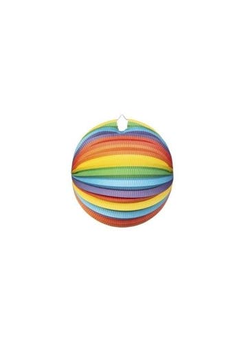Lampion Regenboog 25cm, Verzenden, Nieuw