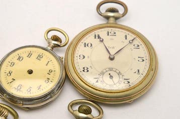 Antique incl. Trib, Art Deco - (Lot of 5 x pieces) -