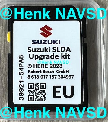SUZUKI SLDA BOSCH Navigatie Update Europa SD Kaart 2023 NEW, Ophalen of Verzenden, Nieuw, Update, Suzuki SLDA Bosch Navigatie sd