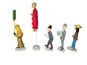 Pixi Moulinsart - Tintin - Carte de vœux 1972 - Réf 09/FIG/5